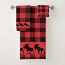 Rustic Walking Moose Buffalo Pset