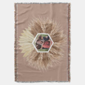 Rustic Warm Neutral Colors Photo Design Deken (Voorkant Verticaal)