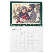 Rustic Warm  Red Truck Family Foto Kalender (Feb 2027)