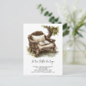 Rustic Watercolor A New Chapter Has Begun Moving Aankondigingskaart (Staand voorkant)