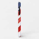 Rustic Watercolor Amerikaanse Vlag Onafhankelijkhe Case-Mate iPhone Case (Achterkant/links)