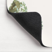 Rustic Watercolor Art Falling Leaves Autumn Muismat (Hoek)