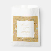 Rustic Watercolor Baby Shower Bedankbrief Favor Bedankzakje (Voorkant)