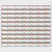 Rustic Watercolor Border Cadeaupapier (Vlak)