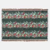 Rustic Watercolor Border Deken (Voorkant)