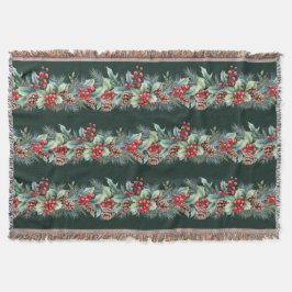 Rustic Watercolor Border Deken