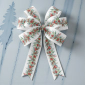 Rustic Watercolor Border Satijnen Lint