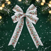 Rustic Watercolor Border Satijnen Lint