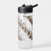 Rustic Watercolor Border Waterfles (Links)