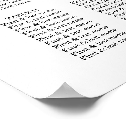 rustic watercolor floral bouquet poster (Hoek)