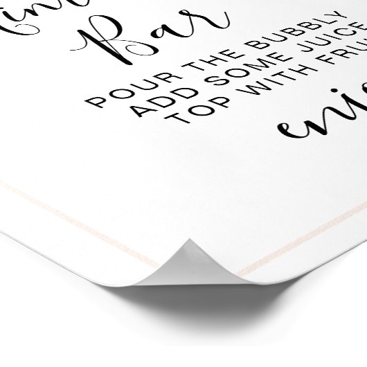 rustic watercolor floral bouquet poster (Hoek)