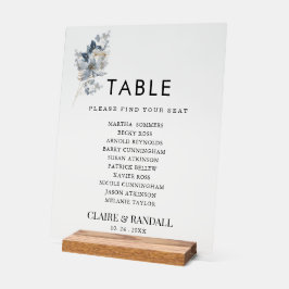 rustic watercolor illustration floral arrangement acryl bord