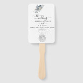 rustic watercolor illustration floral arrangement handwaaier (Voorkant)