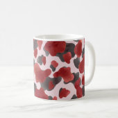 Rustic Watercolor Winter Animal Print Koffiemok (Voorkant rechts)