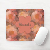 Rustic Waterverf Madeliefjes Bloemmotief Muismat (Met muis)