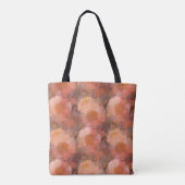 Rustic Waterverf Madeliefjes Bloemmotief Tote Bag (Achterkant)