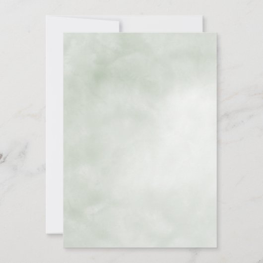 Rustic Waterverf Manor House Italy Toscany Kaart (Achterkant)