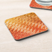 Rustic Wavy Pattern Bier Onderzetter (Linkerzijde)