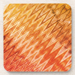 Rustic Wavy Pattern Bier Onderzetter