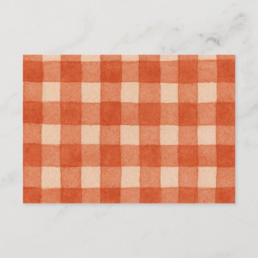 Rustic We Can Bearly BBQ Baby Shower Book Request Informatiekaartje (Achterkant)