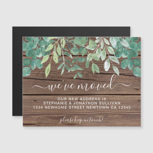 Rustic We hebben de aankondiging van de Magnetisch (Voorkant / Achterkant)