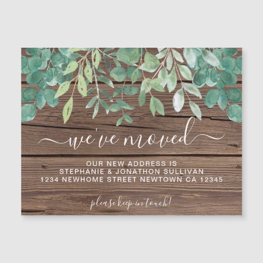 Rustic We hebben de aankondiging van de Magnetisch (Voorkant)