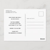 Rustic We hebben de aankondiging van de Moving van Briefkaart (Achterkant)