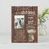 Rustic We hebben nog steeds een huwelijksherdenkin Kaart (Staand voorkant)