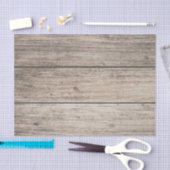 Rustic Weathered Wood Farmhouse Barn Wedding Tissuepapier (Craft)