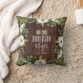 RUSTIC Weddenschap Jubileum ENIG Mijlstbloemen Kussen (Deken)