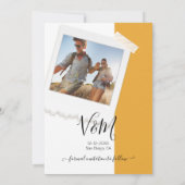 Rustic Wedding Adventure Foto Opslaan datum Kaart (Achterkant)