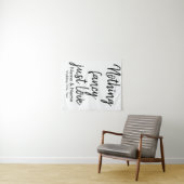 Rustic Wedding Backdrop voor ontvang en afleiding Wandkleed (In Situ (horizontaal))