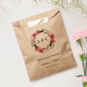 Rustic Wedding Bags Boho Wedding Treat Bag Bedankzakje (Gezegeld)