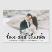 Rustic Wedding Bedankt | Foto (Voorkant)