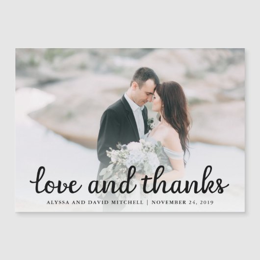 Rustic Wedding Bedankt | Foto (Voorkant)