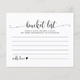 Rustic Wedding Bucket List Ideeën