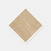 Rustic Wedding Burlap Trendy country Weddings Servetten (Hoek)