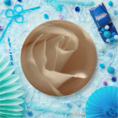 Rustic Wedding Cream Roos Herfst Floral Beauty Papieren Bordje (Feest)