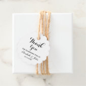 Rustic Wedding Custom Bedankt Bedankjes Labels (In situ)