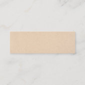 Rustic Wedding Drink Ticket Voucher (Achterkant)