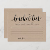 Rustic Wedding emmerlijst kaart, Advieskaart Kaart (Voorkant / Achterkant)