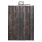 Rustic Wedding Flask – Best Man Gift Heupfles (Achterkant)