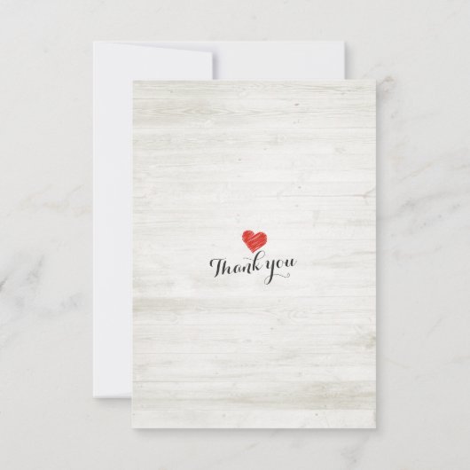 Rustic Wedding Floral Wood String Light RSVP Antwo (Achterkant)