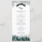 Rustic Wedding Food & Drink Menu (Voorkant)