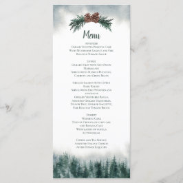 Rustic Wedding Food & Drink Menu
