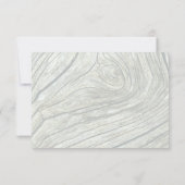 Rustic Wedding Gray Woodgrain (Achterkant)