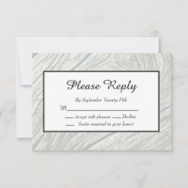 Rustic Wedding Gray Woodgrain