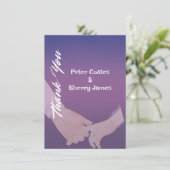 Rustic Wedding - Hartelijk dank Bedankkaart (Staand voorkant)