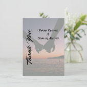 Rustic Wedding - Hartelijk dank Bedankkaart (Staand voorkant)