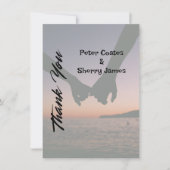 Rustic Wedding - Hartelijk dank Bedankkaart (Voorkant)